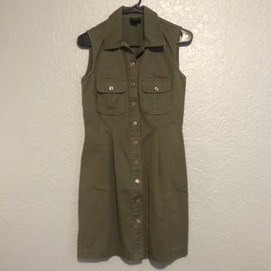 Army Green Dress